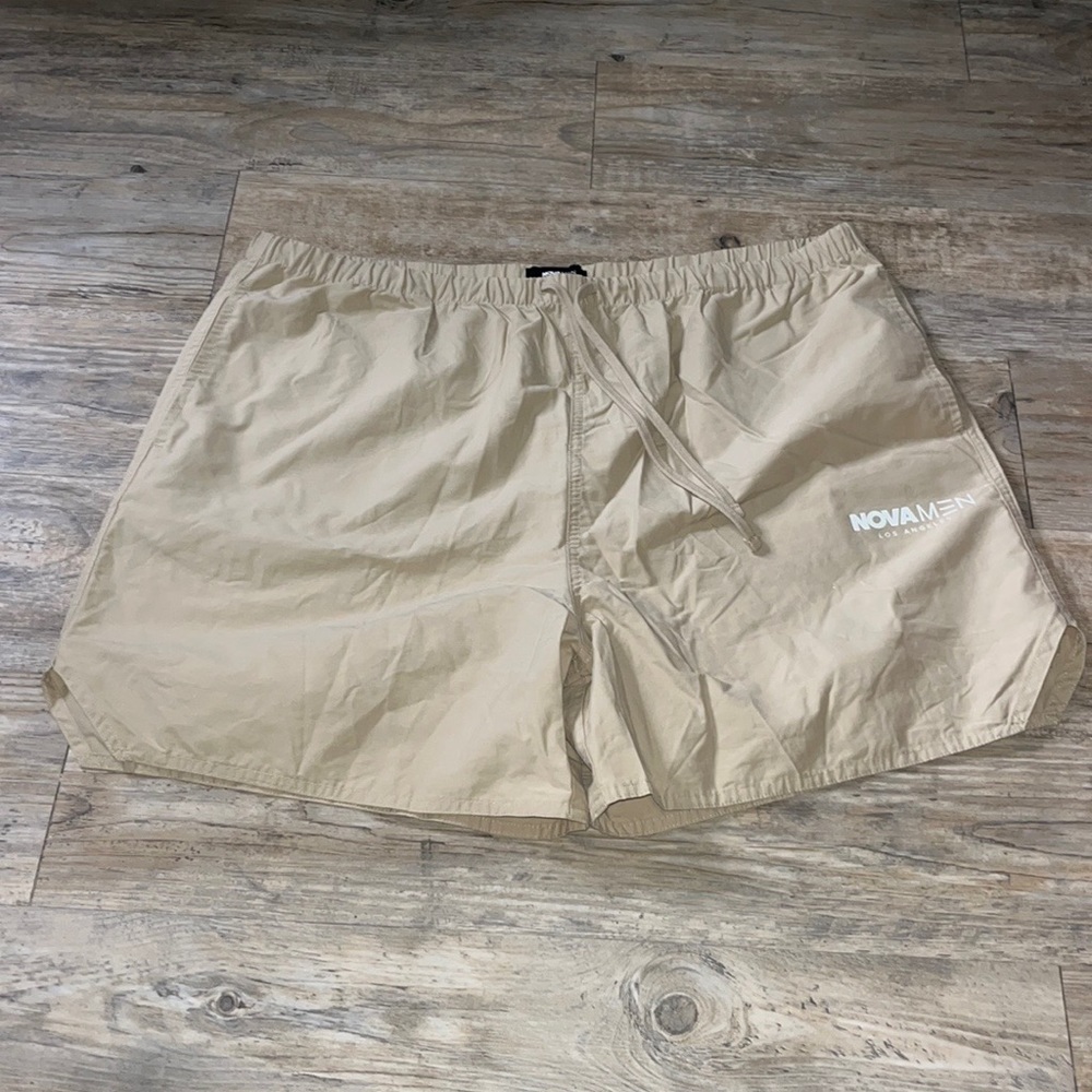 Windbreaker nylon shorts